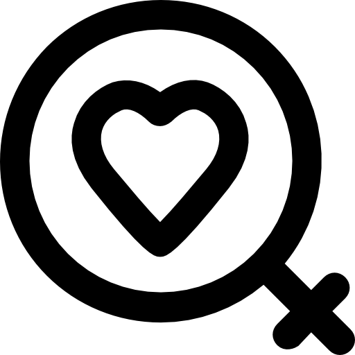 Femenine Vector Market Bold Rounded icon
