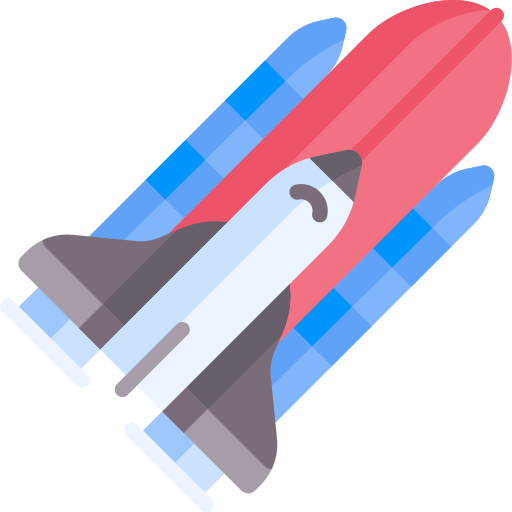 transbordador espacial Special Flat icono