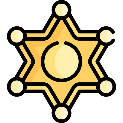 Sheriff Special Lineal color icon