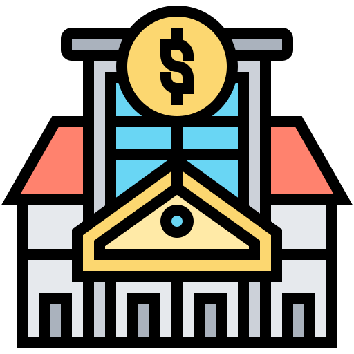 bank Meticulous Lineal Color icon