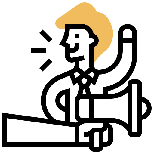 서포터 Meticulous Yellow shadow icon