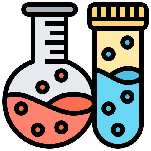 Flask Meticulous Lineal Color icon