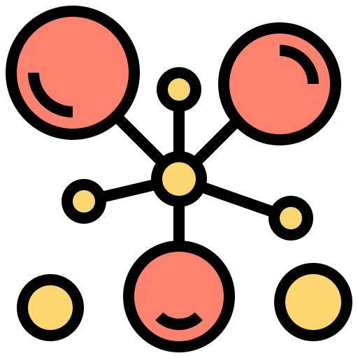 Molecule Meticulous Lineal Color icon