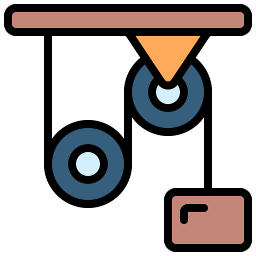 Pulley Generic Outline Color icon