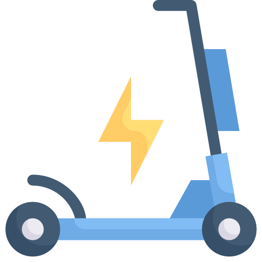 elektroroller Generic Flat icon