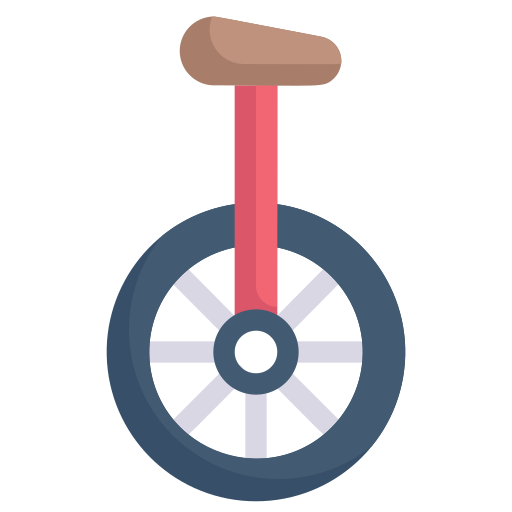 jedno koło Generic Flat ikona