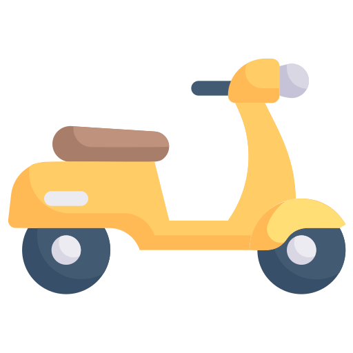 Moped Generic Flat icon
