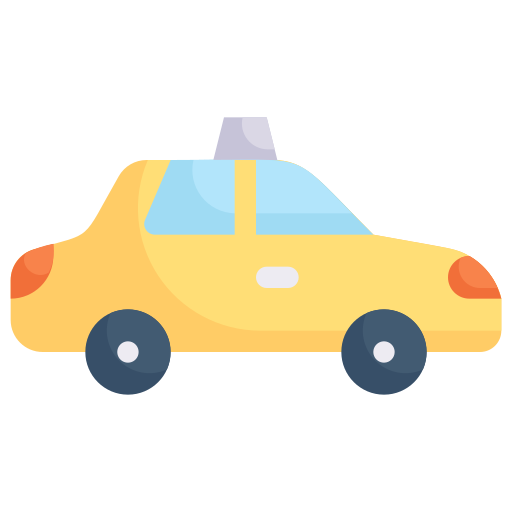 taxi Generic Flat icono