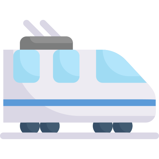 tren electrico Generic Flat icono