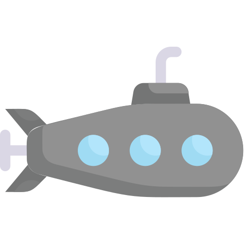 Подводная лодка Generic Flat иконка