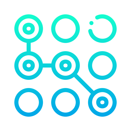 motif de verrouillage Generic Gradient Icône