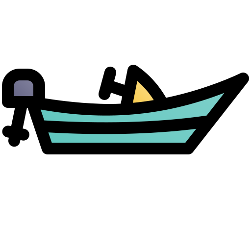 Лодка Fatima Lineal Color иконка