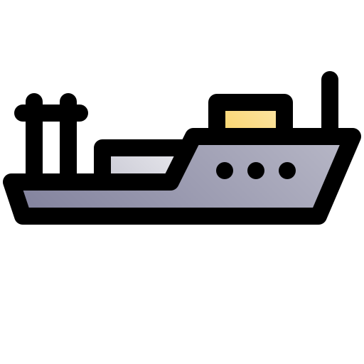 船 Fatima Lineal Color icon