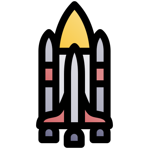 Космический корабль Fatima Lineal Color иконка