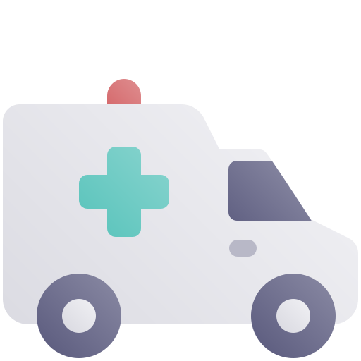 ambulans Fatima Flat ikona