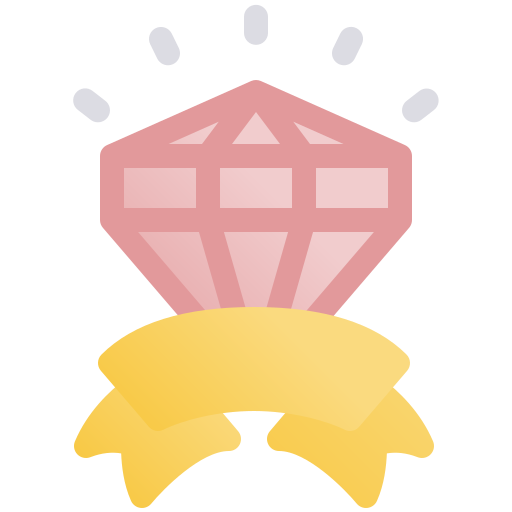 Diamond Fatima Flat icon
