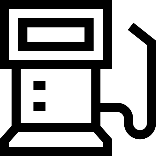 Fuel station Basic Straight Lineal icon