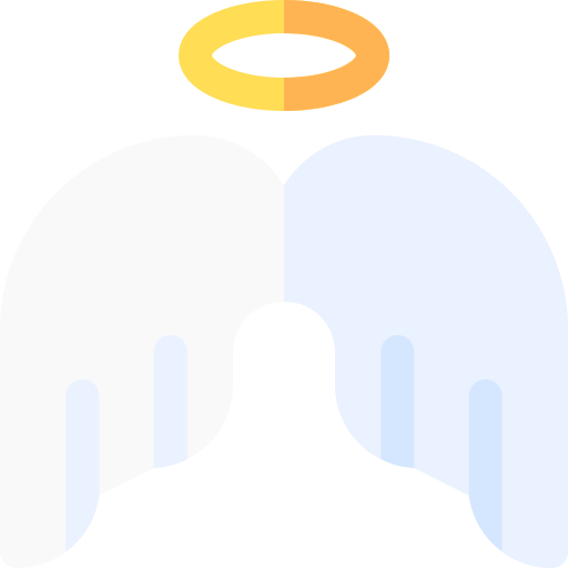 anioł Basic Rounded Flat ikona