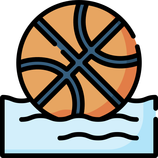 Water basketball Special Lineal color icon