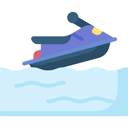 Jetski Special Flat icon