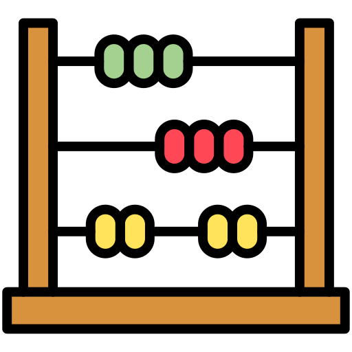 Abacus Generic Outline Color icon