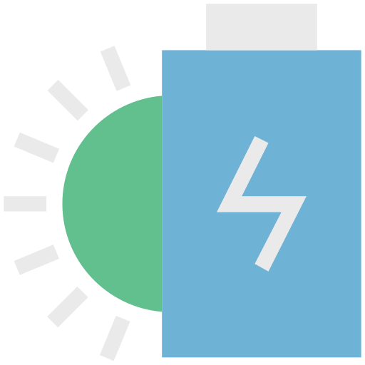 nivel de bateria Generic Flat icono