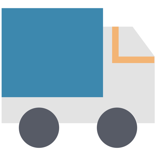 camion da carico Generic Flat icona