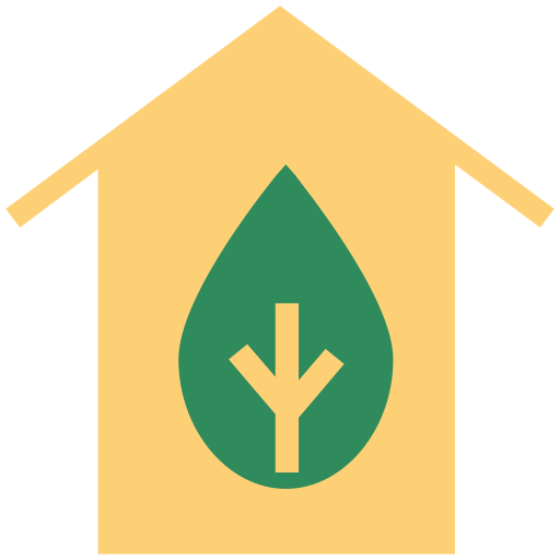 casa verde Generic Flat icona