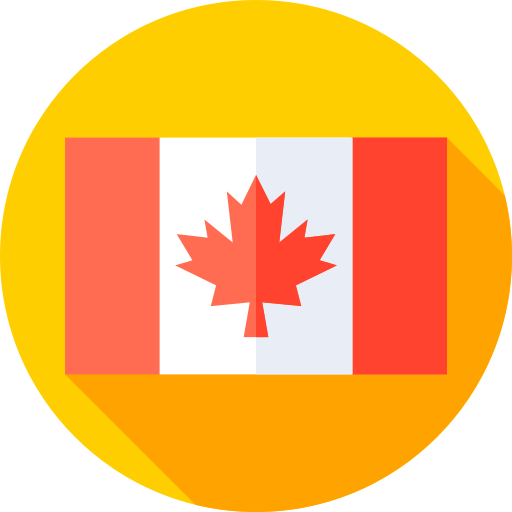 Канада Flat Circular Flat иконка