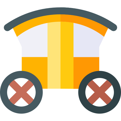 carrozza Basic Rounded Flat icona