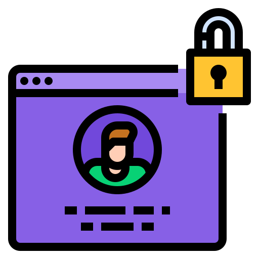Cyber security Ultimatearm Lineal Color icon
