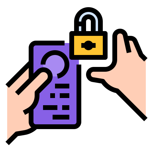 Data security Ultimatearm Lineal Color icon