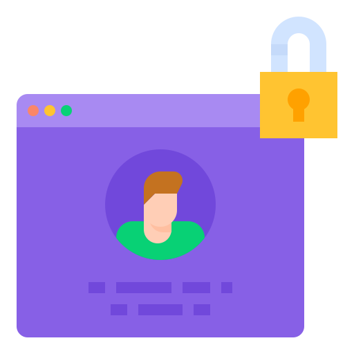 Cyber security Ultimatearm Flat icon
