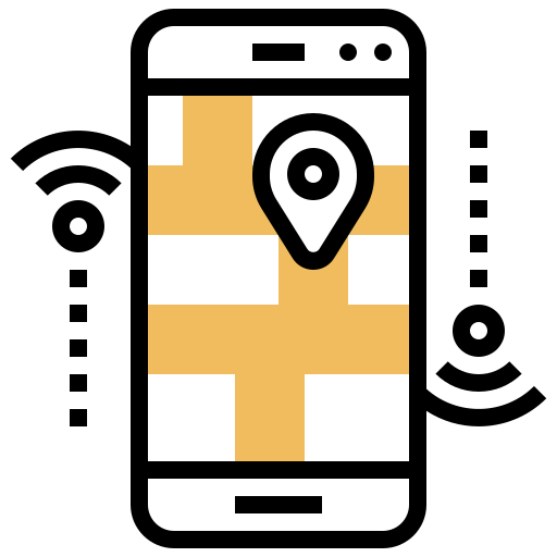 信号 Meticulous Yellow shadow icon