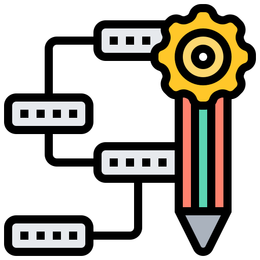 논리 Meticulous Lineal Color icon