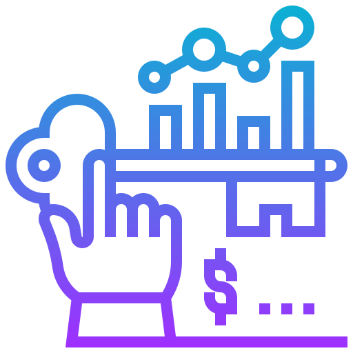 kpi Meticulous Gradient Icône