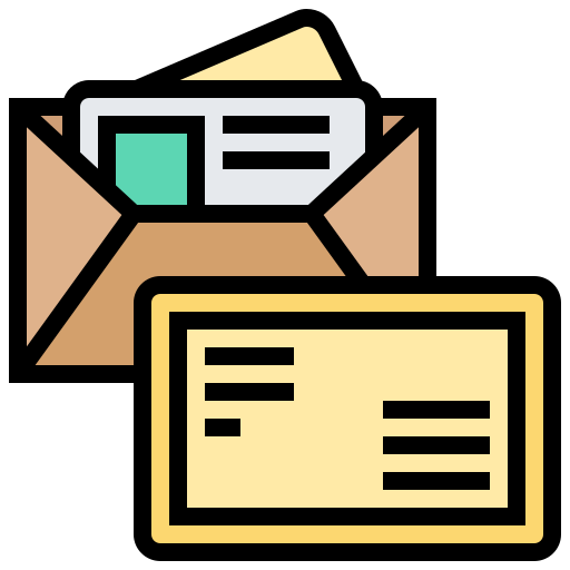 Envelope Meticulous Lineal Color icon