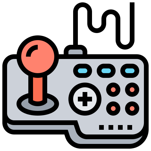 Joystick Meticulous Lineal Color icon