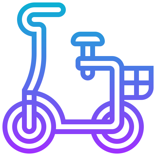 scooter Meticulous Gradient icono