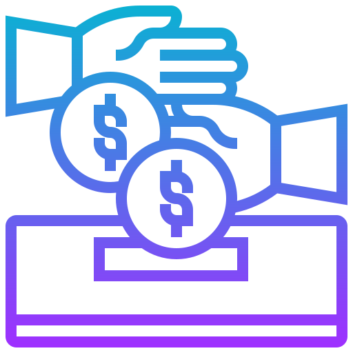 donación Meticulous Gradient icono