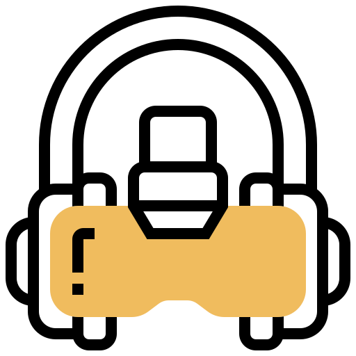 Vr glasses Meticulous Yellow shadow icon