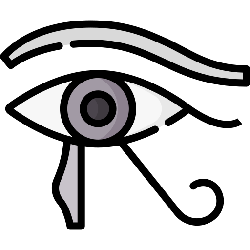 Eye of ra Special Lineal color icon