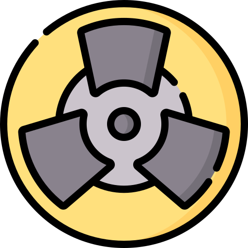 Radioactivity Special Lineal color icon