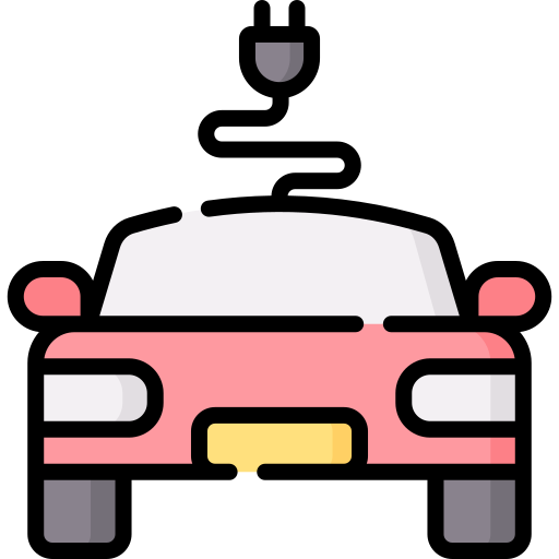 Эко автомобиль Special Lineal color иконка