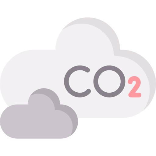 co2-wolke Special Flat icon