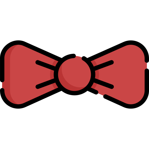 Bow tie Special Lineal color icon