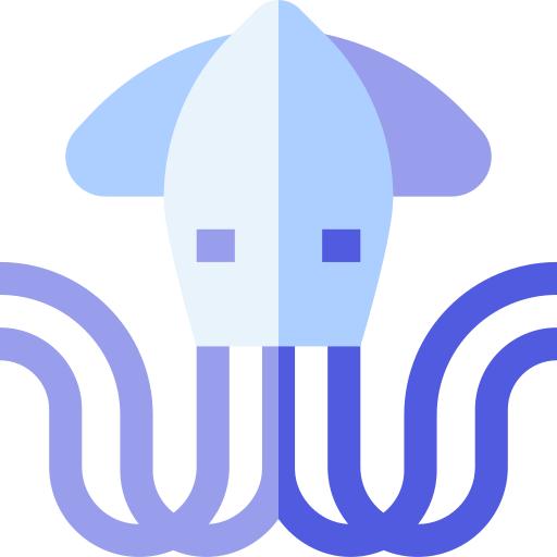 calamar Basic Straight Flat icono