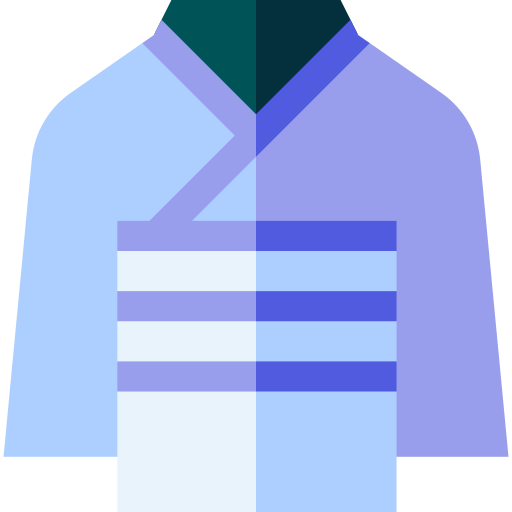 kimono Basic Straight Flat icoon
