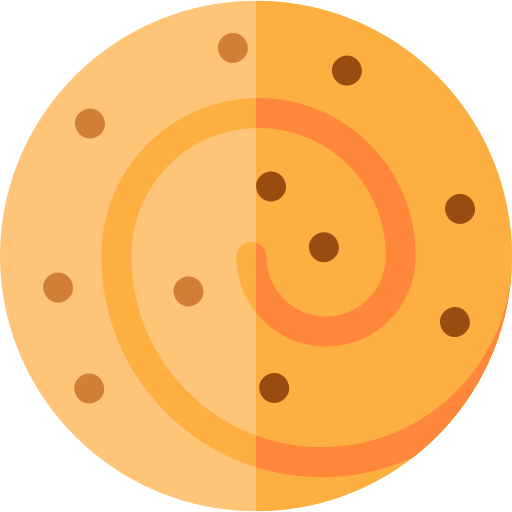 Pastry Basic Rounded Flat icon