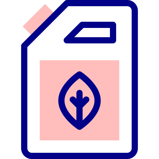 Экологическое топливо Detailed Mixed Lineal color иконка